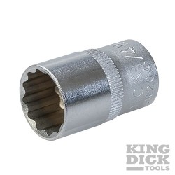 Socket SD 3/8" Whitworth - 1/4"