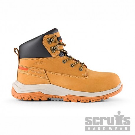 Ridge Safety Boots Tan - Size 10 / 44