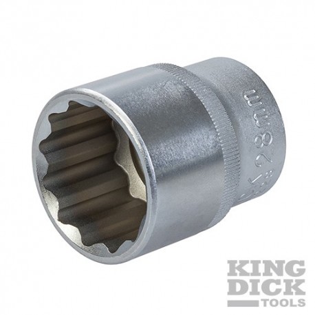 Socket 1/2" SD 12pt Metric - 28mm
