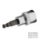 Socket SD Insert Hex Bit 3/8" Ball Point Metric - 5mm