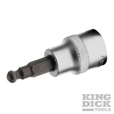 Socket SD Insert Hex Bit 3/8" Ball Point Metric - 5mm