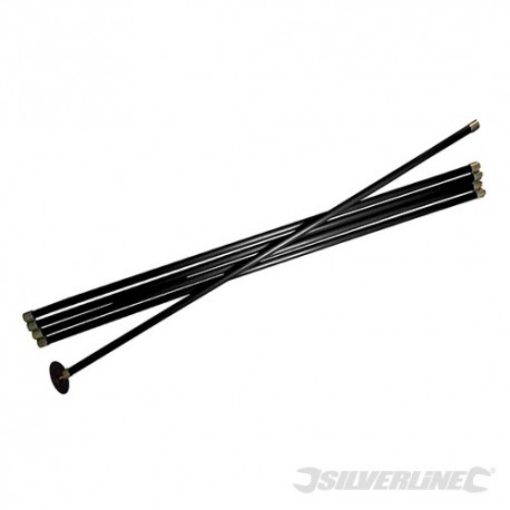 Extra-Long 2m Drain & Chimney Rod Set 7pce - Drain Rod Set 7pce
